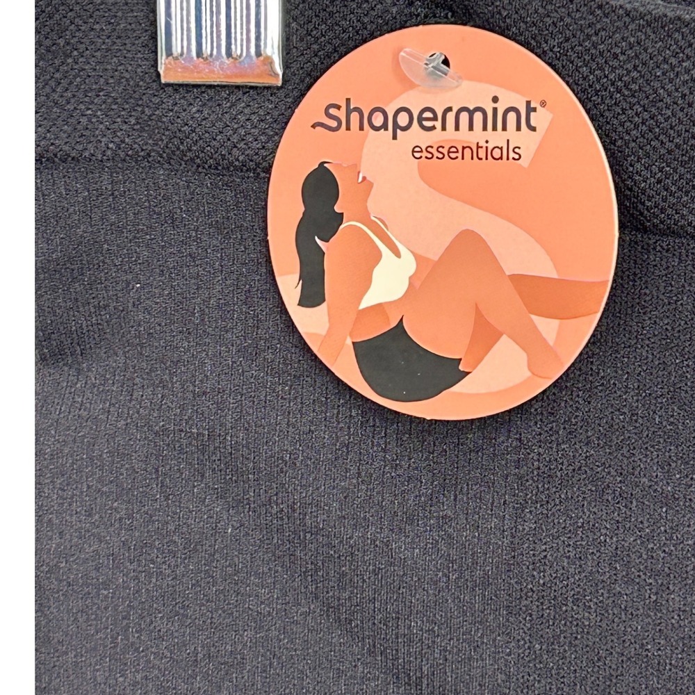 Shapermint Essentials Black High‎ Waisted Shaper Shorts Women's Size XL/2XL NWT - Picture 3 of 7